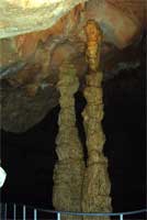 сталагмиты пещеры Эмине-Баир-Хосар